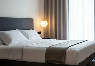 ホテル客室清掃の年次施工(全室 合計800㎡)のイメージ